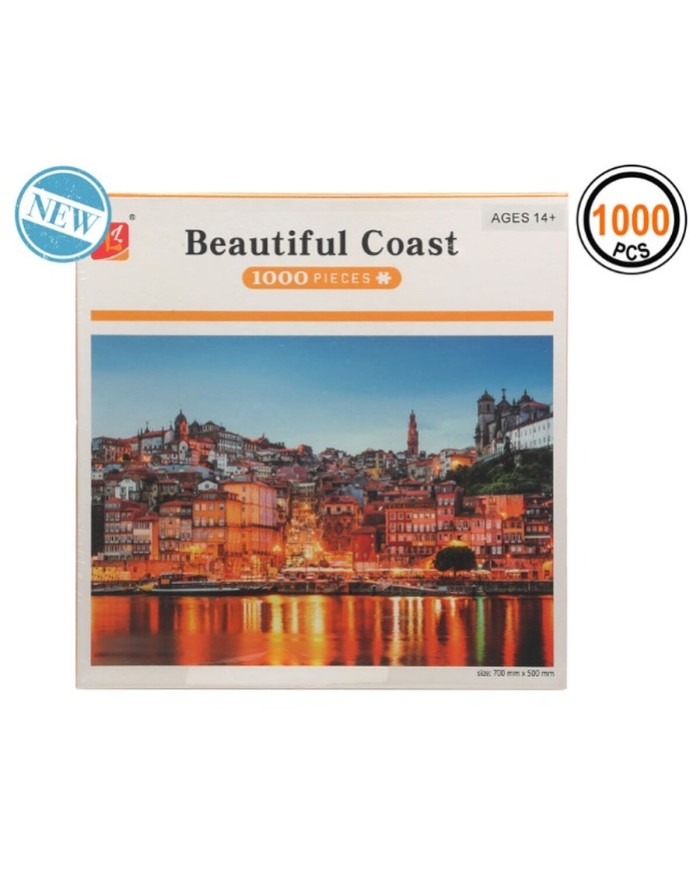 Puzzle Beautiful Coast 1000 Pezzi