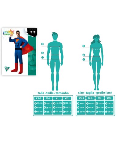Costume per Adulti Eroe di Fumetti Costume per Adulti Eroe di Fumetti