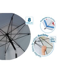 Ombrellone Azzurro Ø 180 cm SPF50+ Ancora