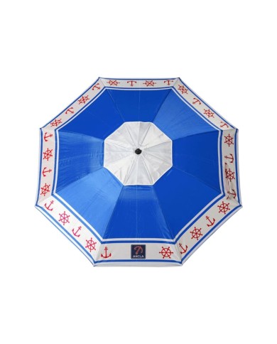 Ombrellone Azzurro Ø 180 cm SPF50+ Ancora Ombrellone Azzurro Ø 180 cm SPF50+ Ancora
