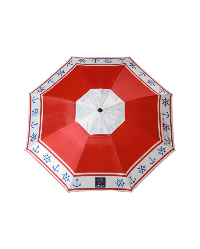 Ombrellone Rosso Ø 200 cm SPF50+ Ancora