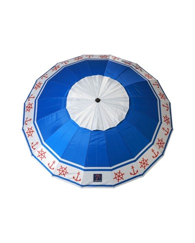 Ombrellone Azzurro Ø 220 cm SPF50+ Ancora Ombrellone Azzurro Ø 220 cm SPF50+ Ancora