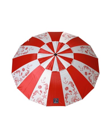 Ombrellone Rosso Ø 220 cm SPF50+ Marino Ombrellone Rosso Ø 220 cm SPF50+ Marino