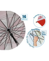 Ombrellone Rosso Ø 220 cm SPF50+ Marino Ombrellone Rosso Ø 220 cm SPF50+ Marino