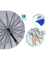 Ombrellone Azzurro Ø 220 cm SPF50+ Marino Ombrellone Azzurro Ø 220 cm SPF50+ Marino