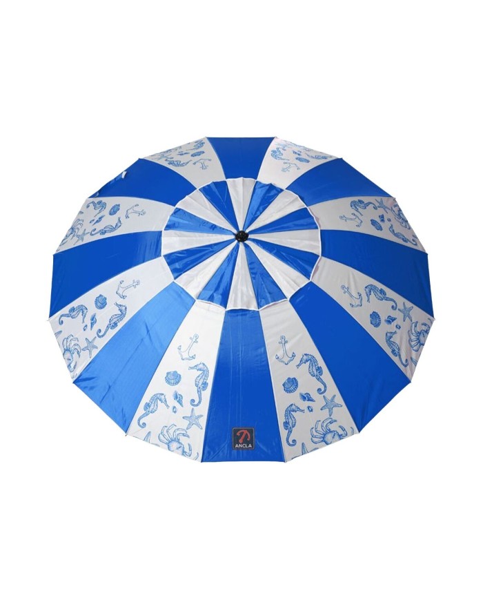 Ombrellone Azzurro Ø 220 cm SPF50+ Marino Ombrellone Azzurro Ø 220 cm SPF50+ Marino