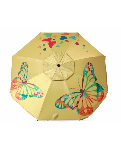 Ombrellone Giallo 180 cm UPF 50+ Ombrellone Giallo 180 cm UPF 50+