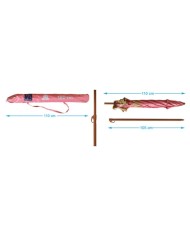 Ombrellone Corallo 180 cm UPF 50+