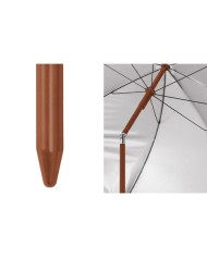Ombrellone Beige 200 cm UPF 50+ Ombrellone Beige 200 cm UPF 50+