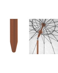 Ombrellone Beige 220 cm UPF 50+ Ombrellone Beige 220 cm UPF 50+