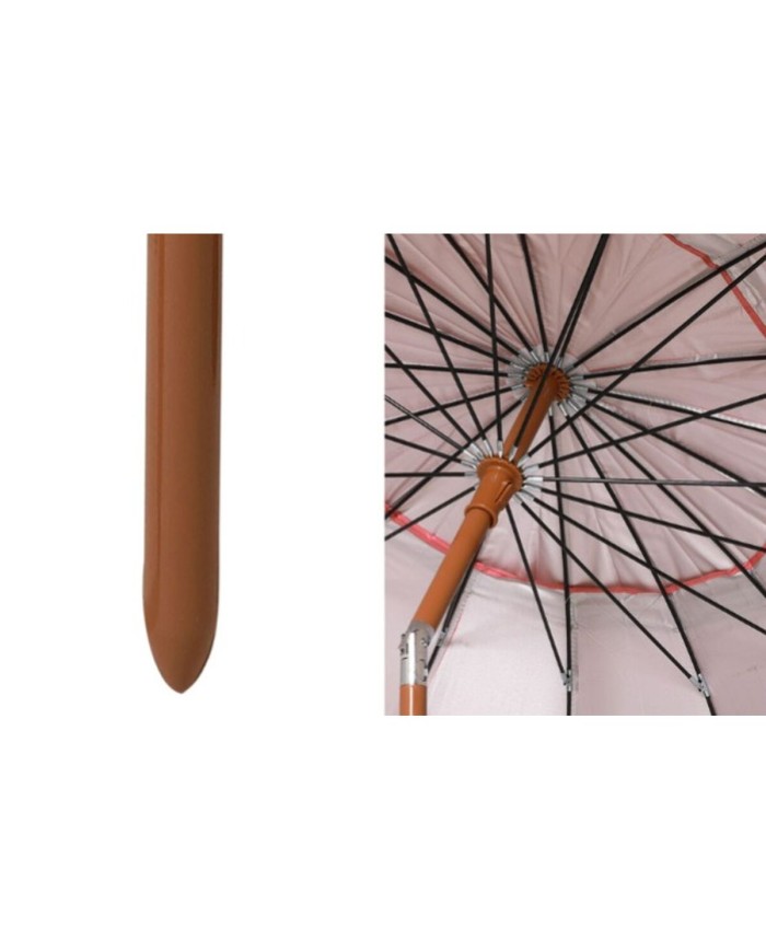 Ombrellone Corallo 220 cm UPF 50+ Ombrellone Corallo 220 cm UPF 50+