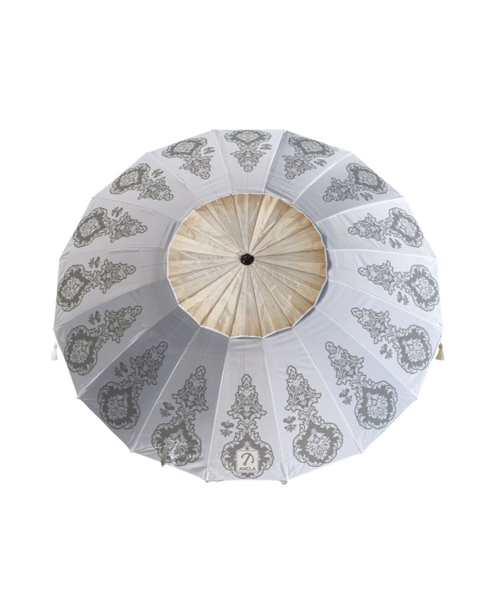 Ombrellone Bianco Ø 220 cm SPF50+ Boho Ombrellone Bianco Ø 220 cm SPF50+ Boho