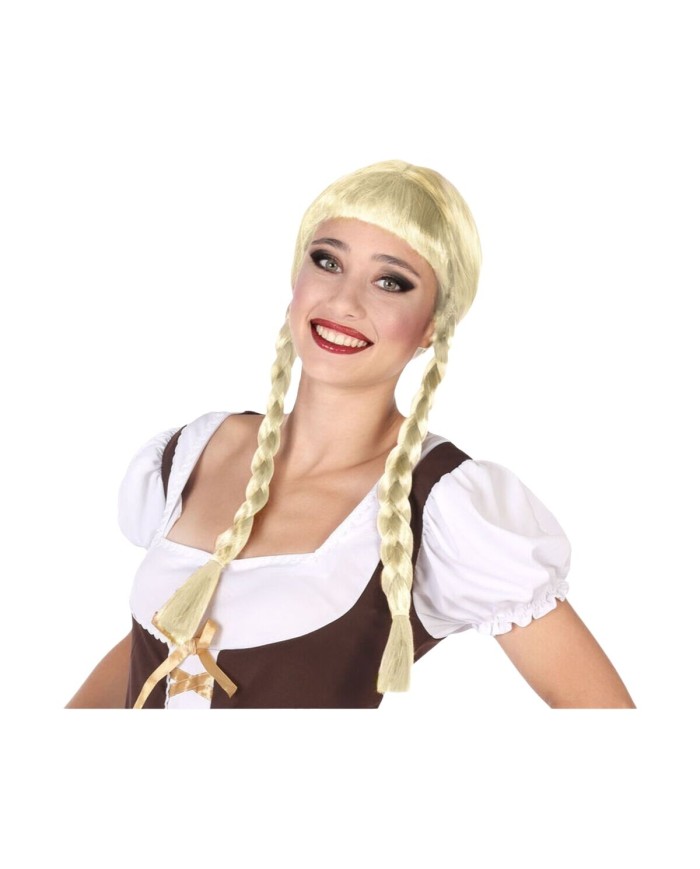 Parrucca Biondo Trecce