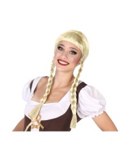 Parrucca Biondo Trecce