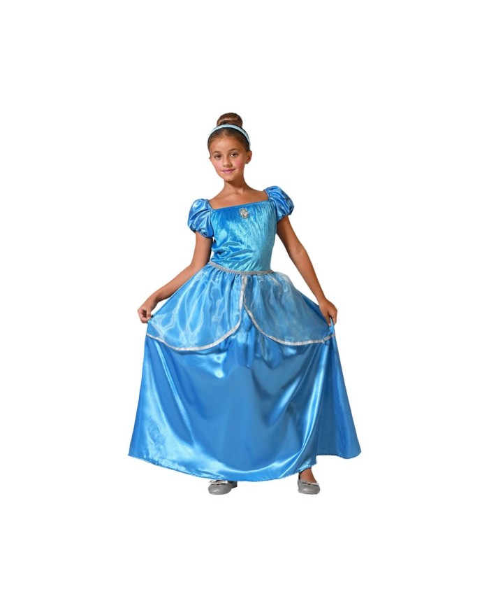 Costume per Bambini Azzurro Principessa Costume per Bambini Azzurro Principessa