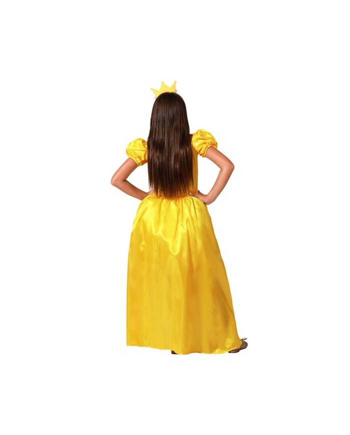 Costume per Bambini Dorato Principessa Costume per Bambini Dorato Principessa