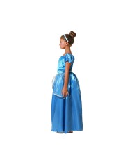 Costume per Bambini Azzurro Principessa Costume per Bambini Azzurro Principessa