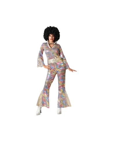 Costume per Adulti Multicolore Disco
