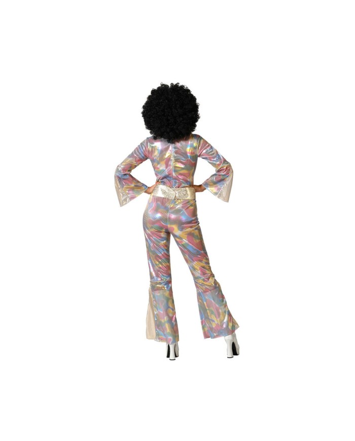 Costume per Adulti Multicolore Disco Costume per Adulti Multicolore Disco