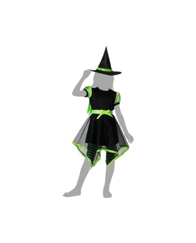 Costume per Bambini Verde Strega