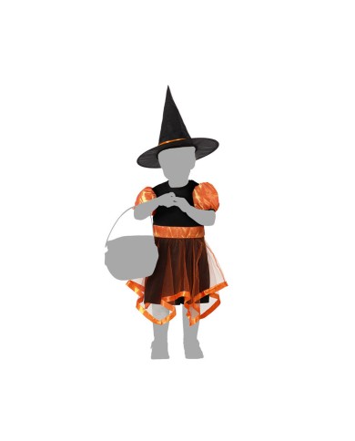 Costume per Neonati Arancio Strega Costume per Neonati Arancio Strega