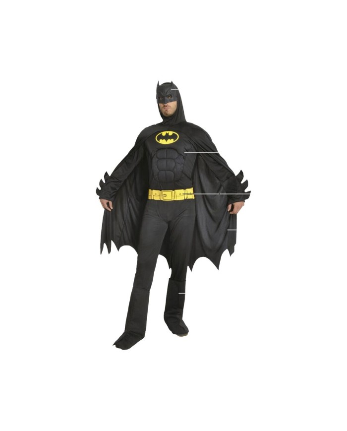 Costume per Adulti Nero Batman