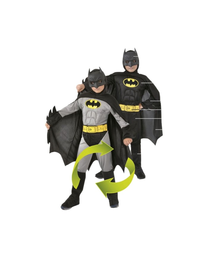 Costume per Bambini Batman Reversibile Costume per Bambini Batman Reversibile