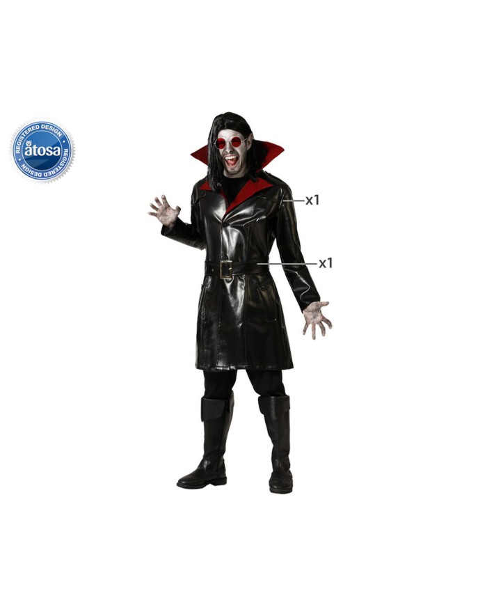 Costume per Adulti Multicolore Vampiro XS/S Costume per Adulti Multicolore Vampiro XS/S