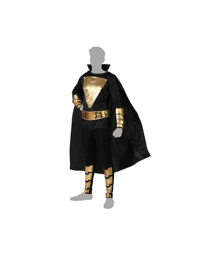 Costume per Adulti Nero Eroe di Fumetti Costume per Adulti Nero Eroe di Fumetti
