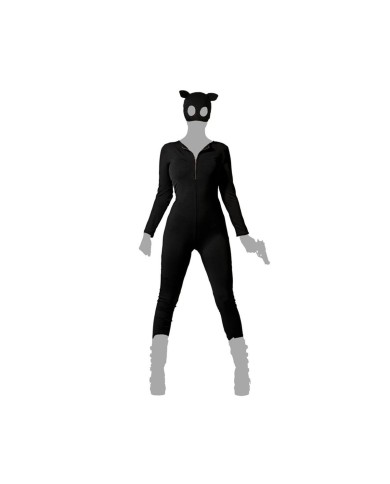 Costume per Adulti Nero Supereroina Costume per Adulti Nero Supereroina