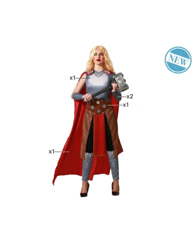 Costume per Adulti Supereroina Costume per Adulti Supereroina