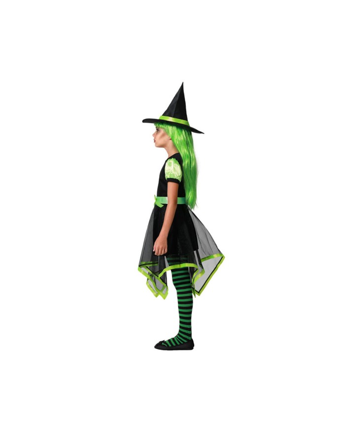 Costume per Bambini Verde Strega Costume per Bambini Verde Strega