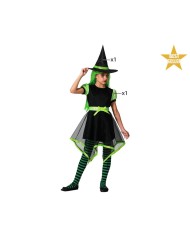 Costume per Bambini Verde Strega Costume per Bambini Verde Strega