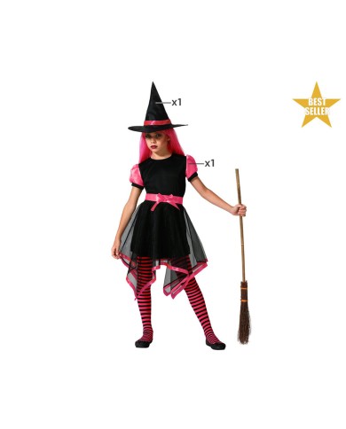 Costume per Bambini Rosa Strega