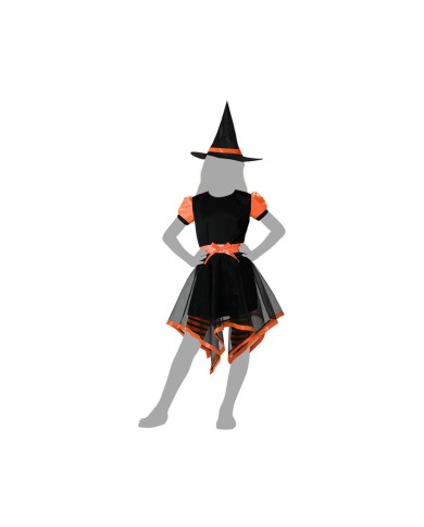 Costume per Bambini Arancio Strega