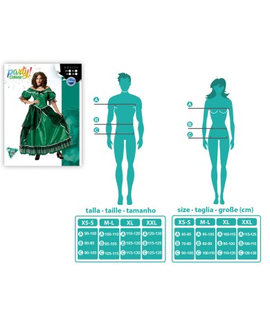 Costume per Adulti Dama del Sud Costume per Adulti Dama del Sud