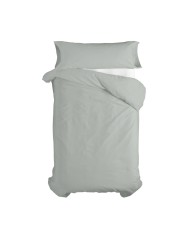 Set di copripiumino HappyFriday Basic Kids Grigio Singolo 2 Pezzi