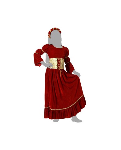 Costume per Bambini Regina Medievale