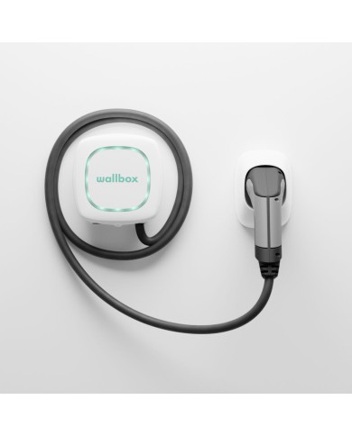 Base di ricarica Wallbox PLP1-M-2-4-9-001 Bianco Nero 22000 W Base di ricarica Wallbox PLP1-M-2-4-9-001 Bianco Nero 22000 W