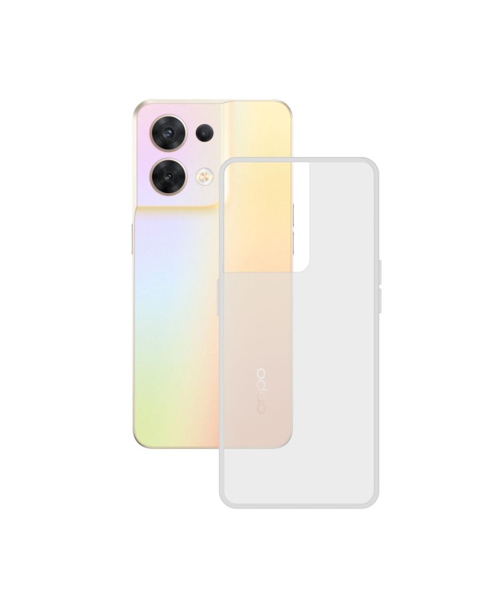 Custodia per Cellulare KSIX oppo reno 8 lite 5g Trasparente OPPO