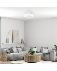 Ventilatore da Soffitto con Luce KSIX Siroco G (3000k - 6500k) Ventilatore da Soffitto con Luce KSIX Siroco G (3000k - 6500k)