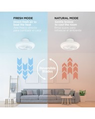 Ventilatore da Soffitto con Luce KSIX Siroco G (3000k - 6500k) Ventilatore da Soffitto con Luce KSIX Siroco G (3000k - 6500k)
