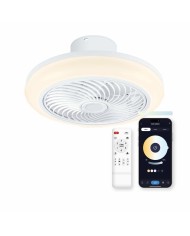Ventilatore da Soffitto con Luce KSIX Siroco G (3000k - 6500k) Ventilatore da Soffitto con Luce KSIX Siroco G (3000k - 6500k)