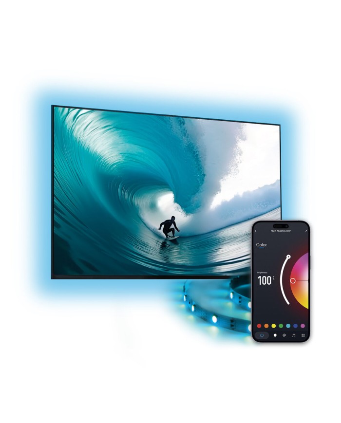 Strisce LED KSIX SmartLED 2 m 480 Lm