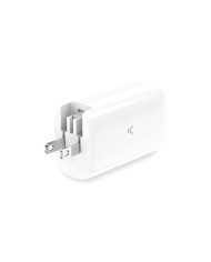 Caricabatterie da Parete KSIX GaN Bianco 65 W
