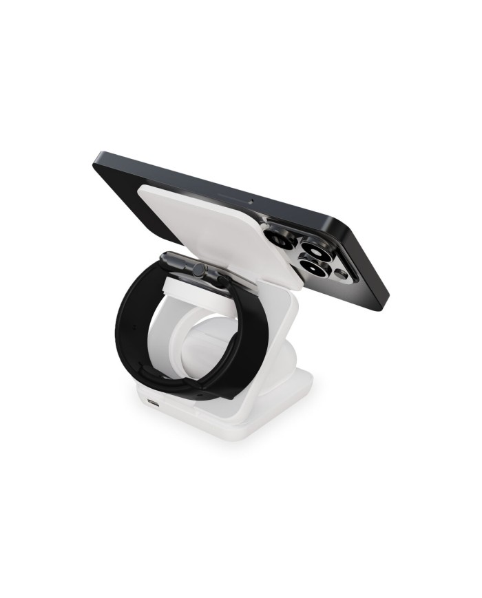 Caricabatterie Senza Fili KSIX Cube 3en1