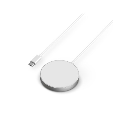 Caricabatterie Senza Fili KSIX MagniBoost Bianco Caricabatterie Senza Fili KSIX MagniBoost Bianco