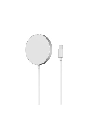 Caricabatterie Senza Fili KSIX MagniBoost Bianco