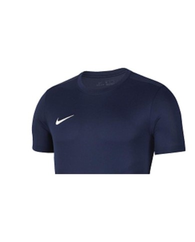 Maglia a Maniche Corte Bambino Nike Park VII BV6741 410 Blu Marino Maglia a Maniche Corte Bambino Nike Park VII BV6741 410 Blu Marino