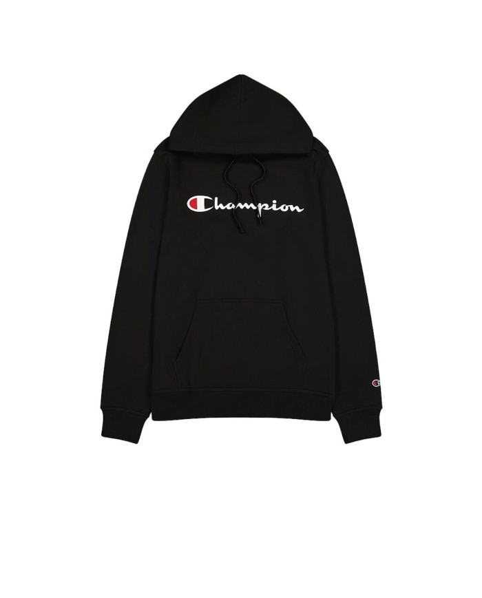 Felpa con Cappuccio Uomo Champion HOODED SWEATSHIRT 220253 NBK Nero Felpa con Cappuccio Uomo Champion HOODED SWEATSHIRT 220253 NBK Nero